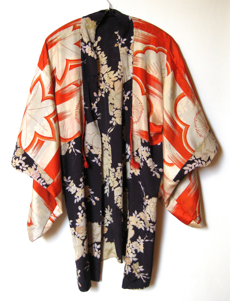 Vintage Japansk kimono jakke. Stort udvalg af vintage silke kimono jakker. Samarkanddk