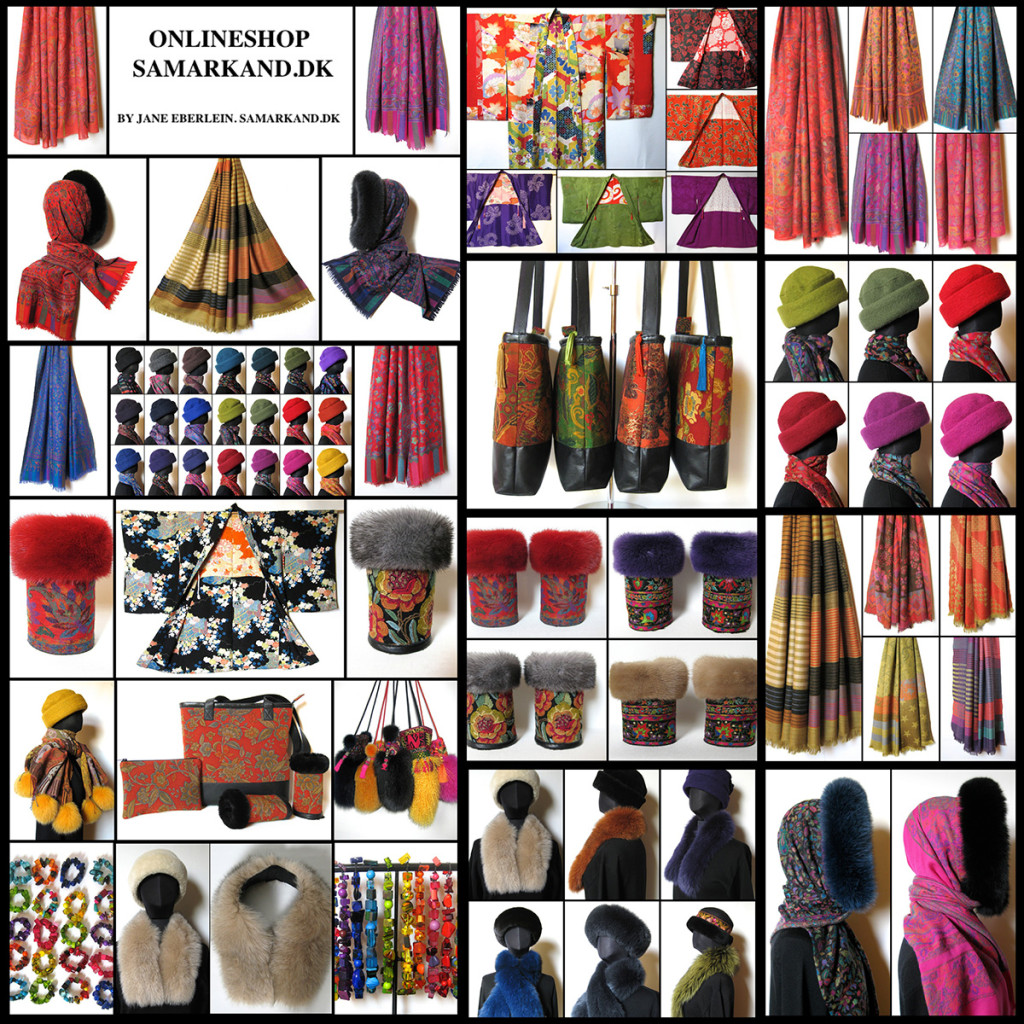 Uldtørklæder Samarkand´s Onlineshop.